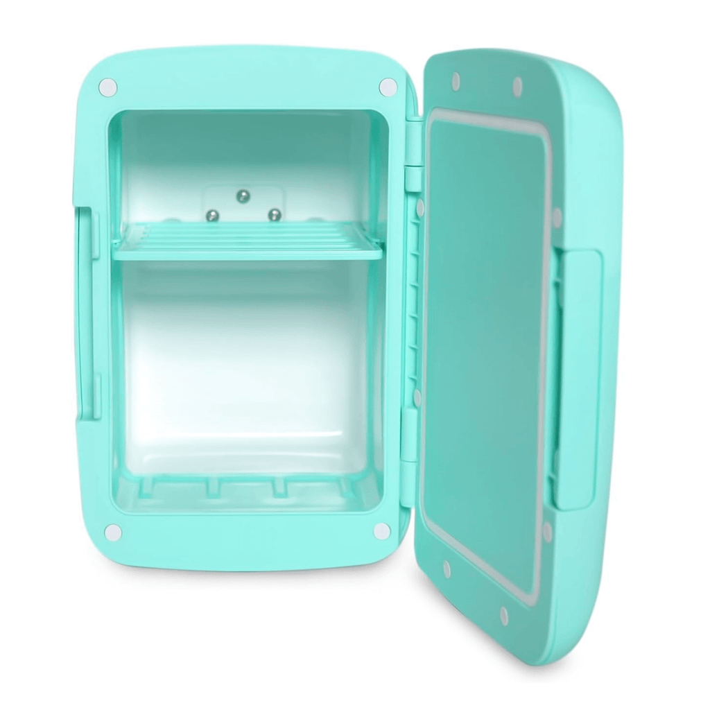 Emerson Portable Mini Fridge Cooler Quiet w Secure Latch and Holds up to 6 Cans