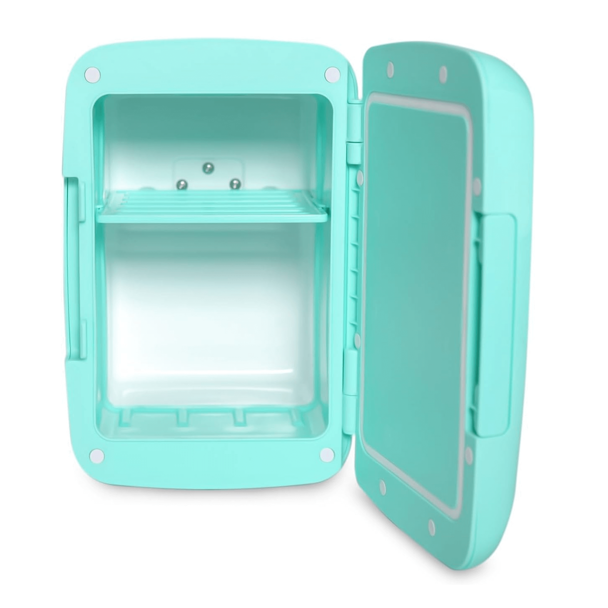 Emerson Portable Mini Fridge Cooler Quiet w Secure Latch and Holds up to 6 Cans