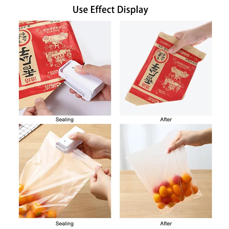 Mini Bag Seal Machine - Package Sealer - Reseal