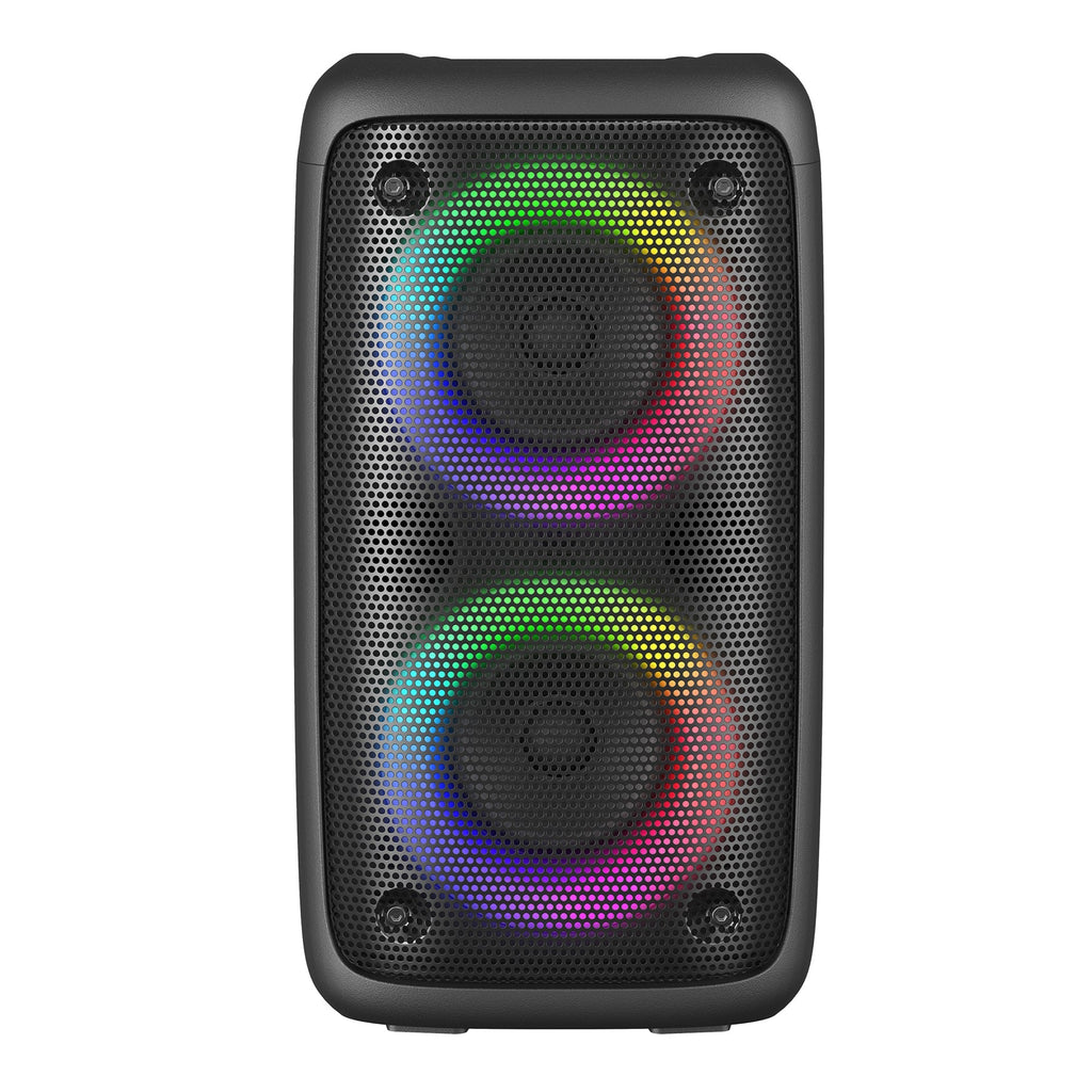 Supersonic 2 x 3" High Efficiency Speaker with LED Lights
