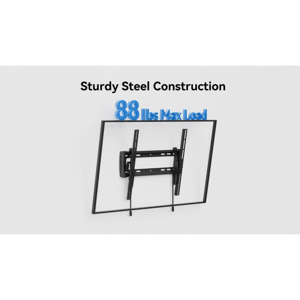 ErgoAV Medium Tilt TV Mount with Level Adjust for 32" to 65" TVs