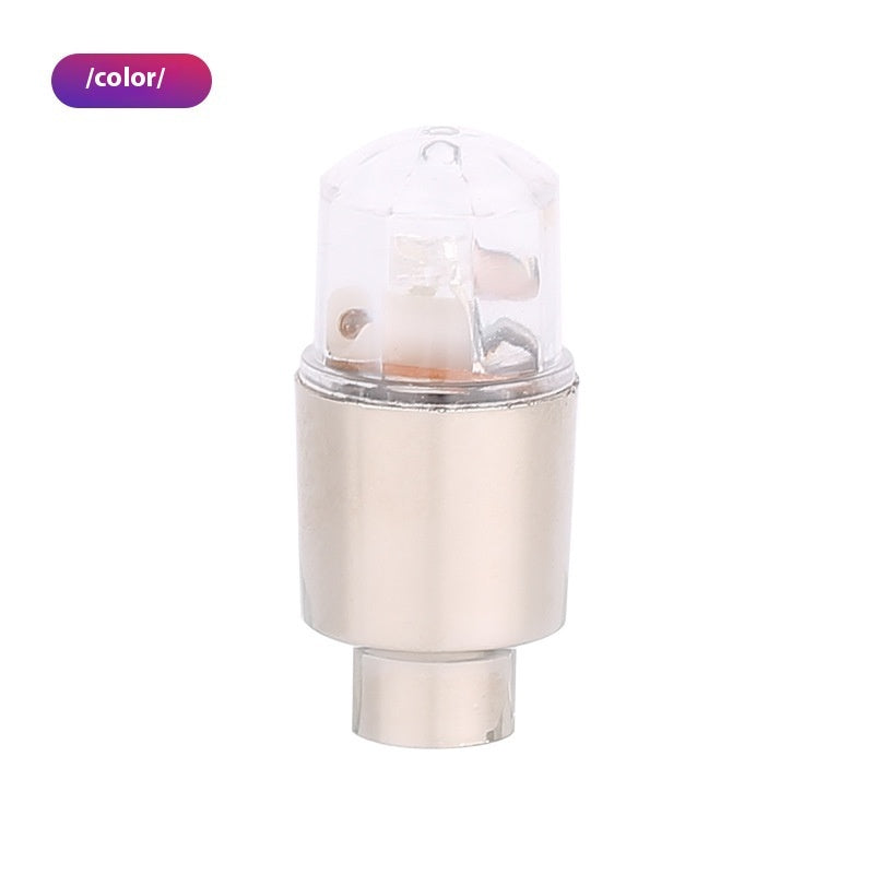 Mountain Bike Electric Motorcycle Inflating Valve Light Wheel Tire Core Hot Wheels Colorful Light