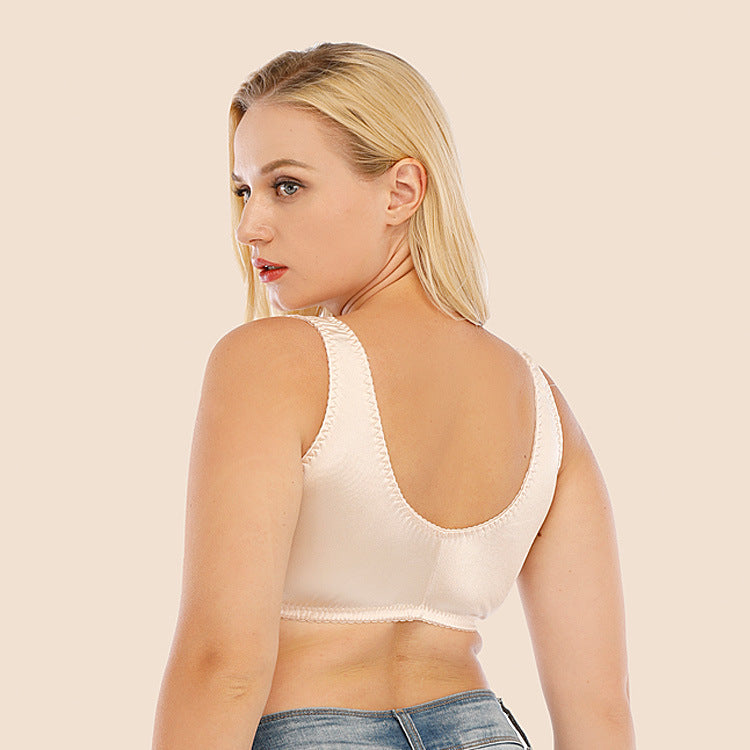 New Silk Boutique Bra Plus Size Wireless Vest