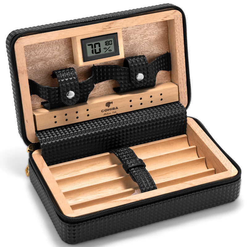 Cigar Box Mellow Cedar Wood Cuban Cigar Smoking Set