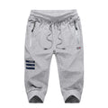 Summer Thin Plus Size Cropped Pants Men's Casual Overknee Shorts