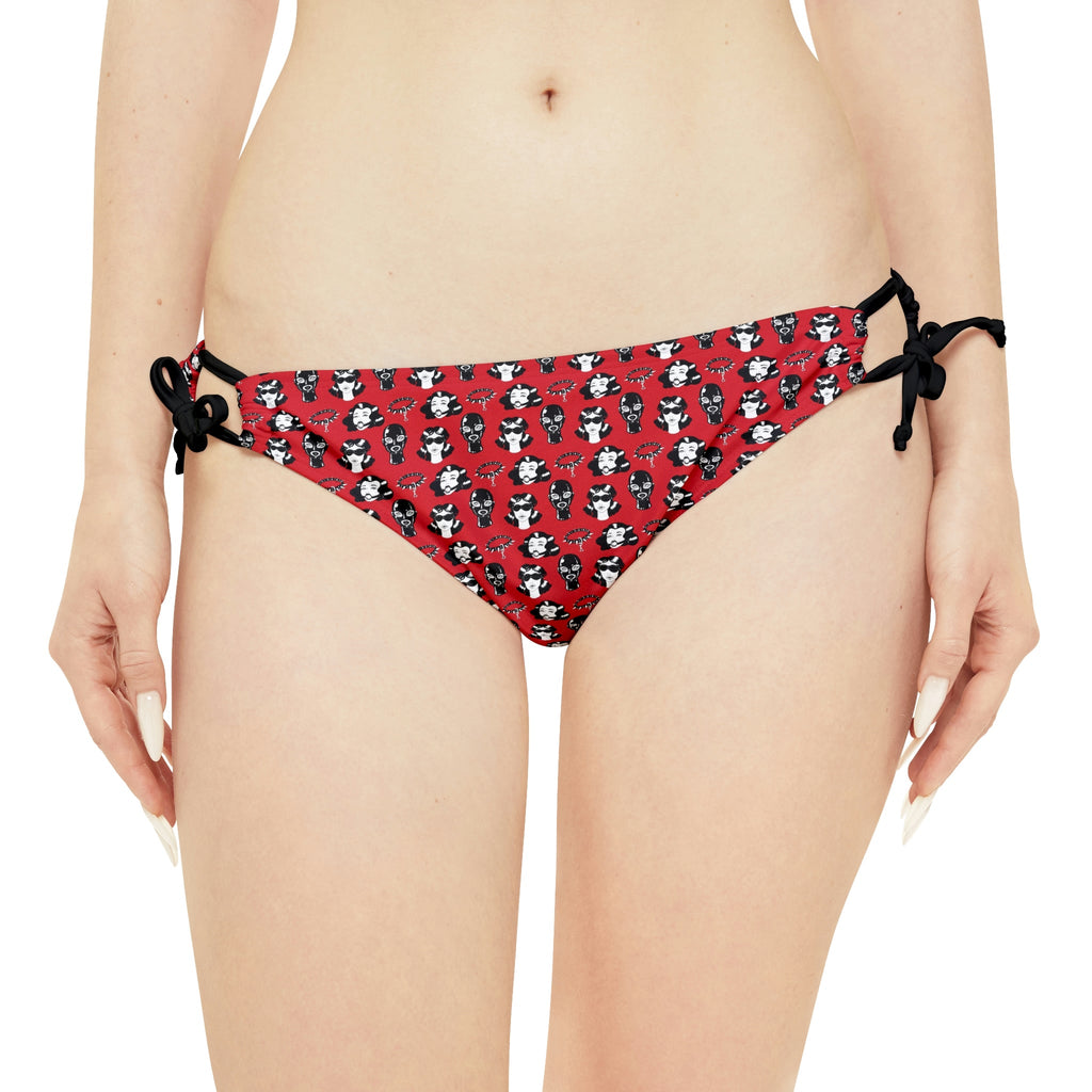 BDSM Gag Kink Strappy Bikini Set
