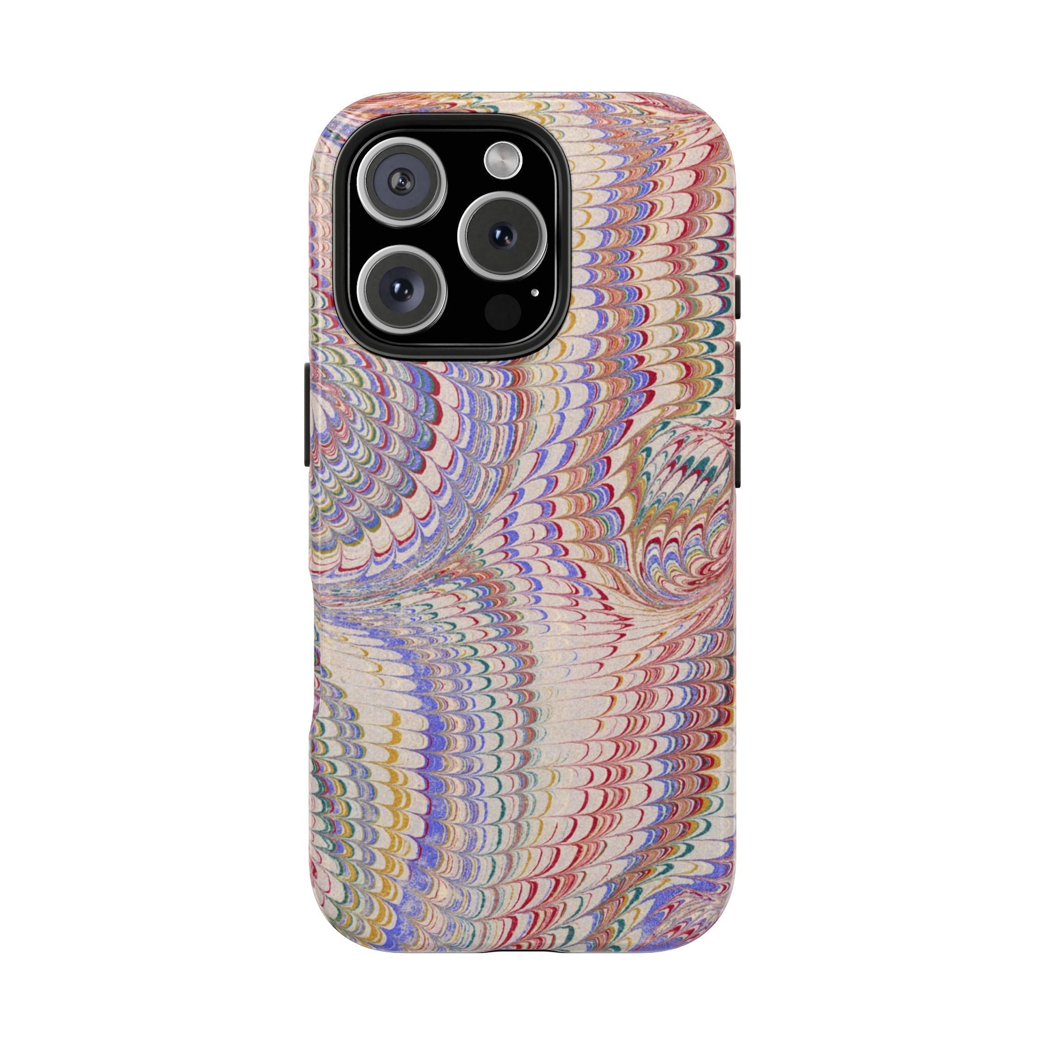 Marbled Pastel Pink Italian Vintage Design - iPhone & Samsung