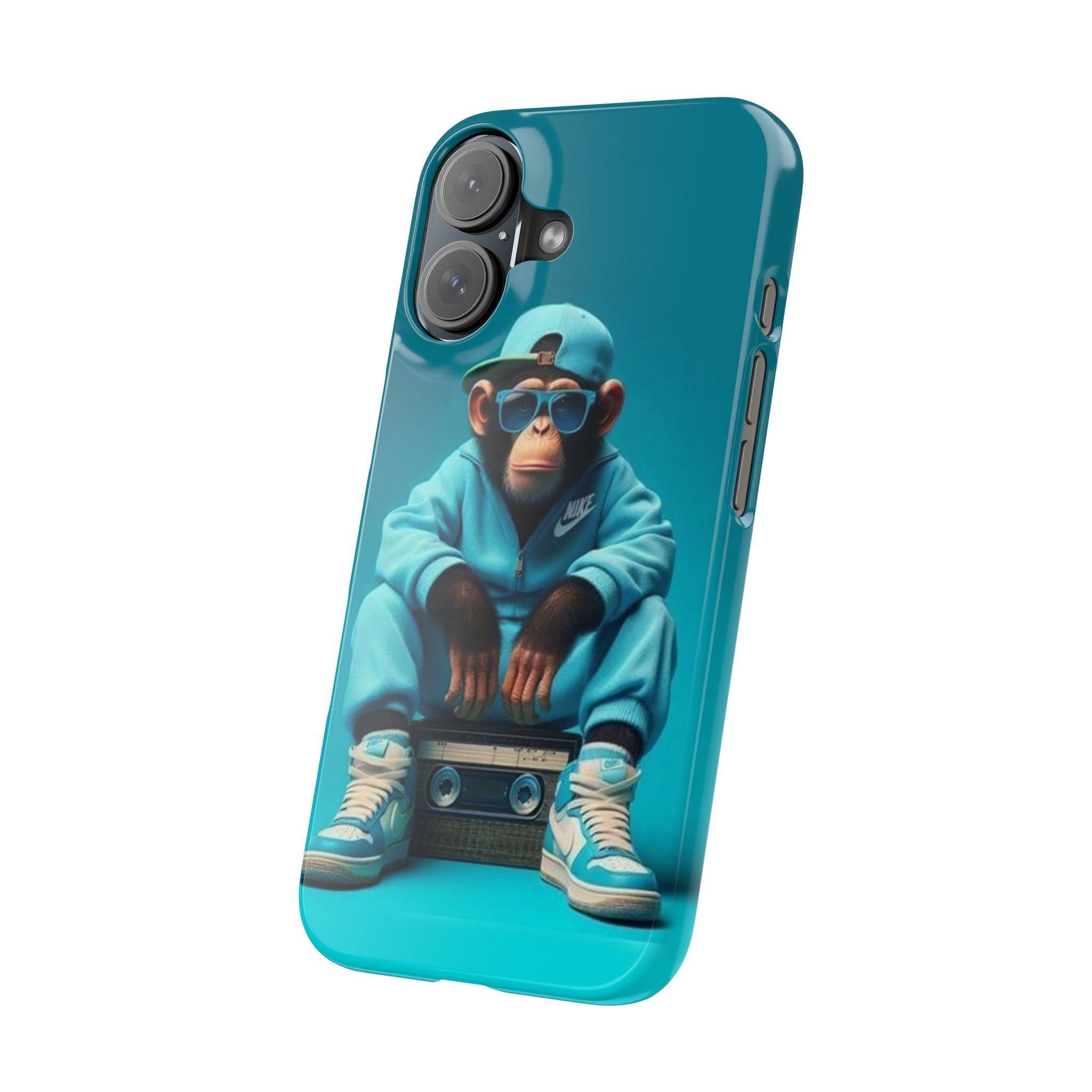 Monkey Madness Phone Case – Unleash the Fun with Cartoon Style!
