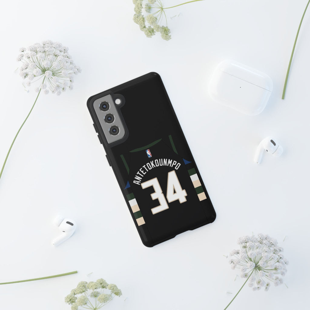 Giannis Antetokounmpo Force Drive Edition – Heavy-Duty ShockGuard Layers, Athletic Slim Fit | iPhone 8–16 Pro Max & Samsung S10–S25 Ultra Supported