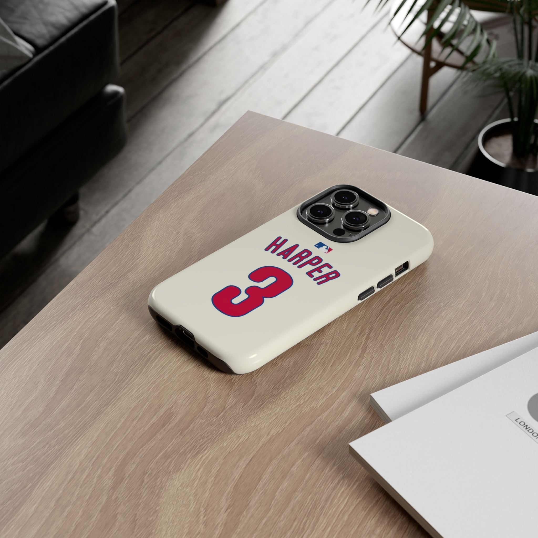 Bryce Harper PowerGrip – Dual-Layer Defense & Slim Fit | Compatible with iPhone 8 to 16 Pro Max & Samsung Galaxy S10 to S25 Ultra