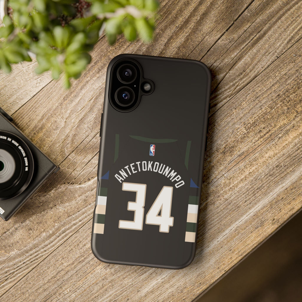 Giannis Antetokounmpo Force Drive Edition – Heavy-Duty ShockGuard Layers, Athletic Slim Fit | iPhone 8–16 Pro Max & Samsung S10–S25 Ultra Supported