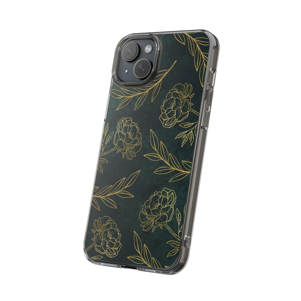 Floral Pattern Clear Cases