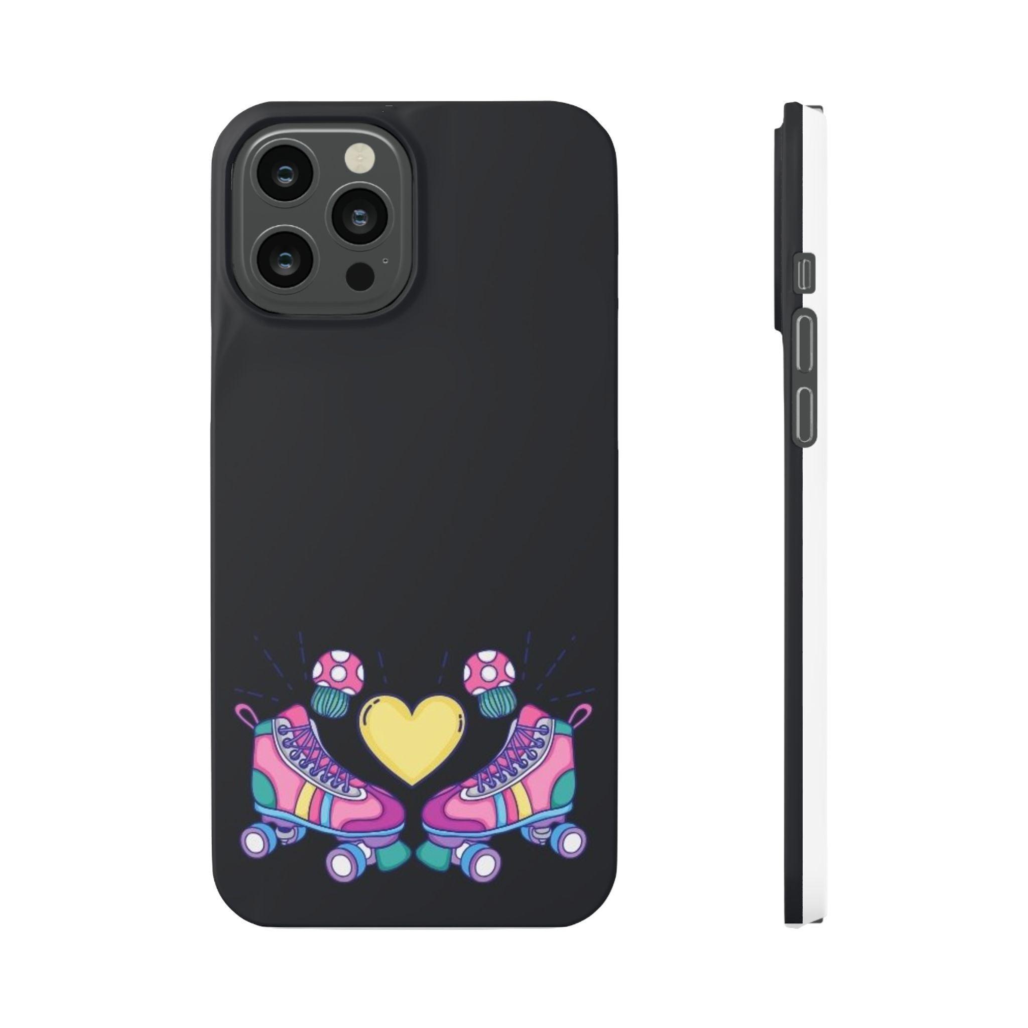 Skater's Heart Phone Case – Glide with Love Everywhere