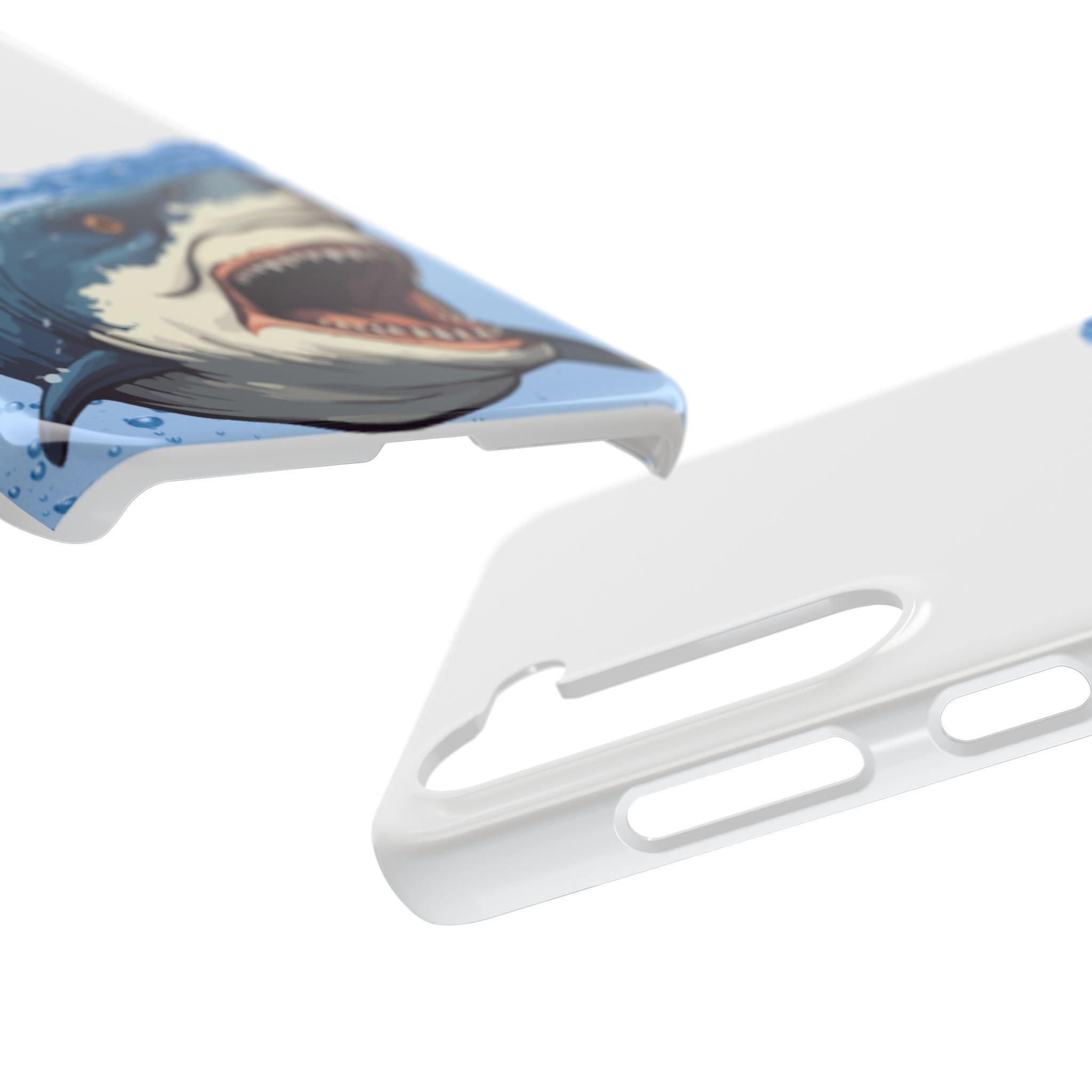 Shark Frenzy Phone Case – Dive into Bold Style