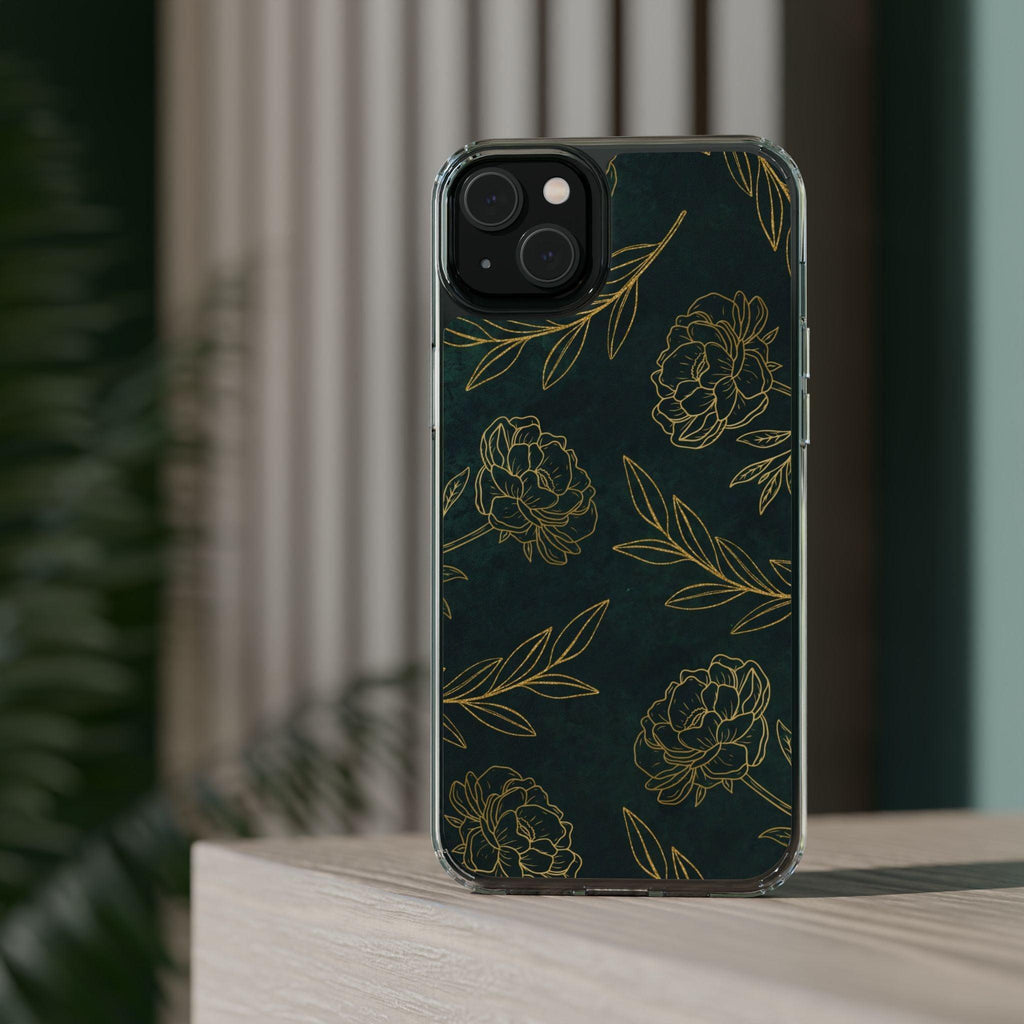 Floral Pattern Clear Cases