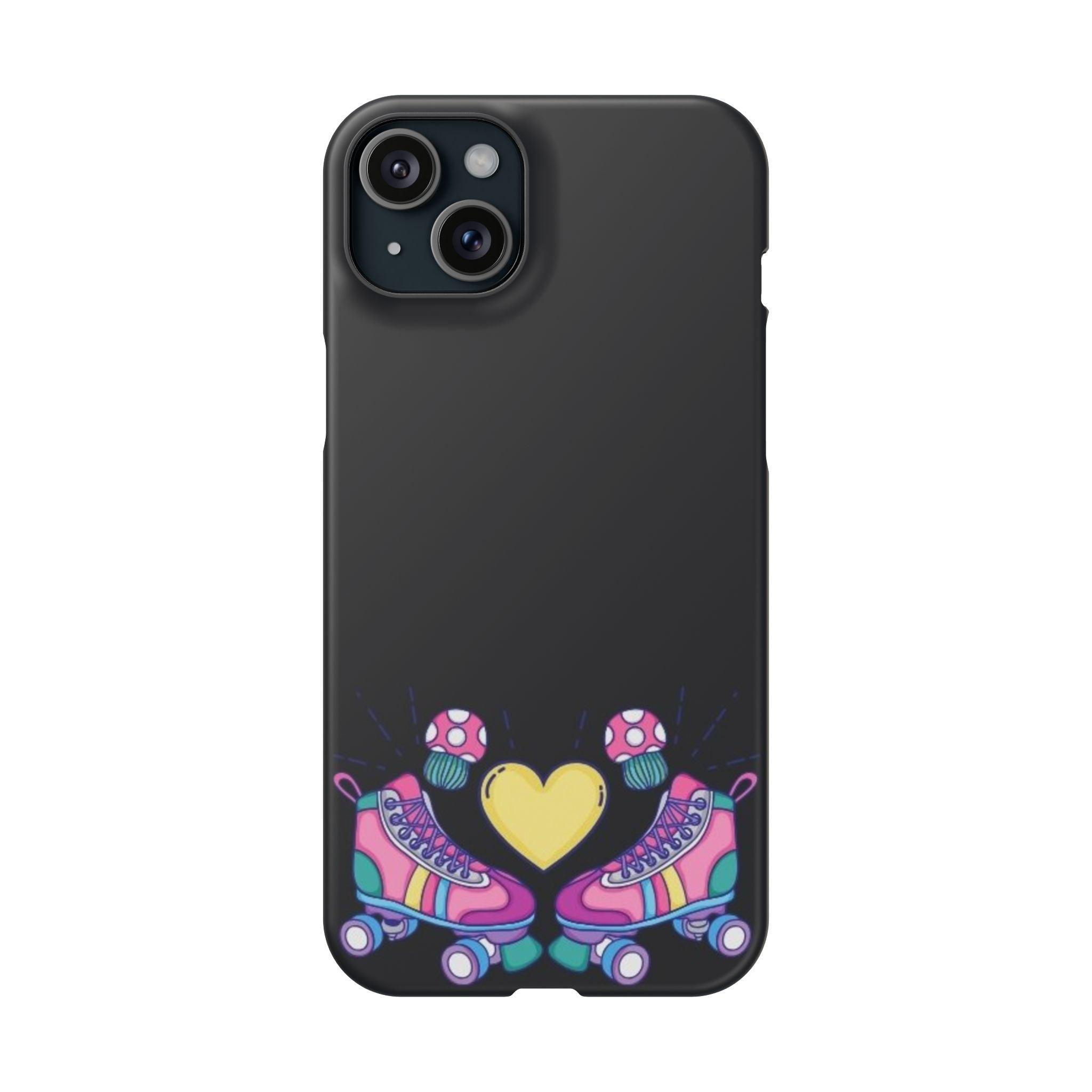 Skater's Heart Phone Case – Glide with Love Everywhere