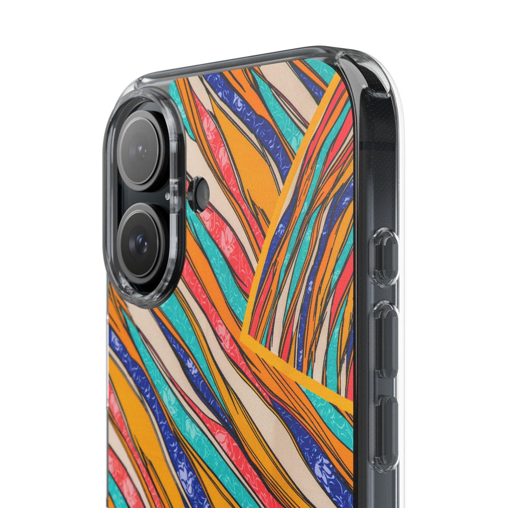 Clear Cases Stripes of  Powerful Colors