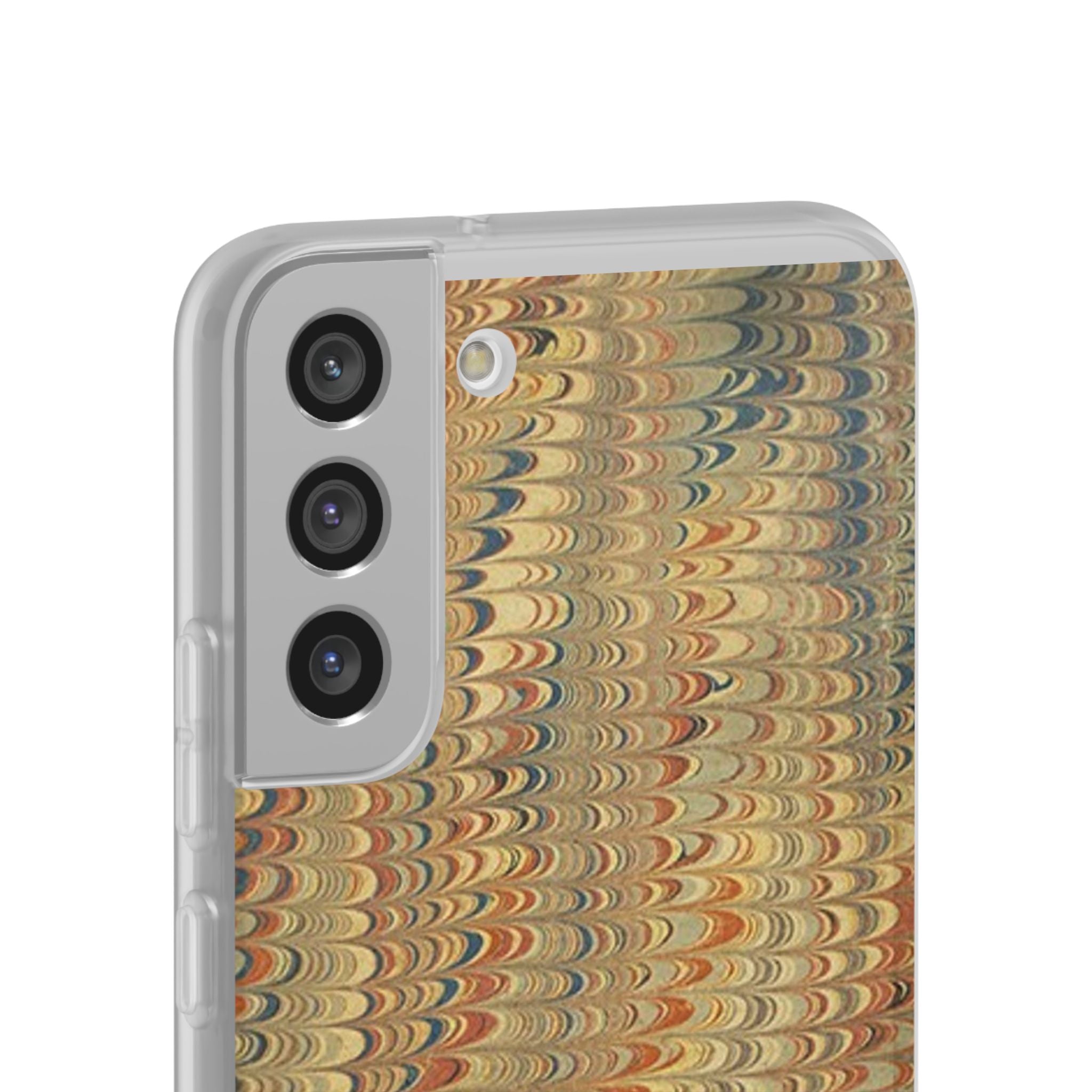 Golden Fall Neutrals Italian Marbled Design Stylish Phone Cases