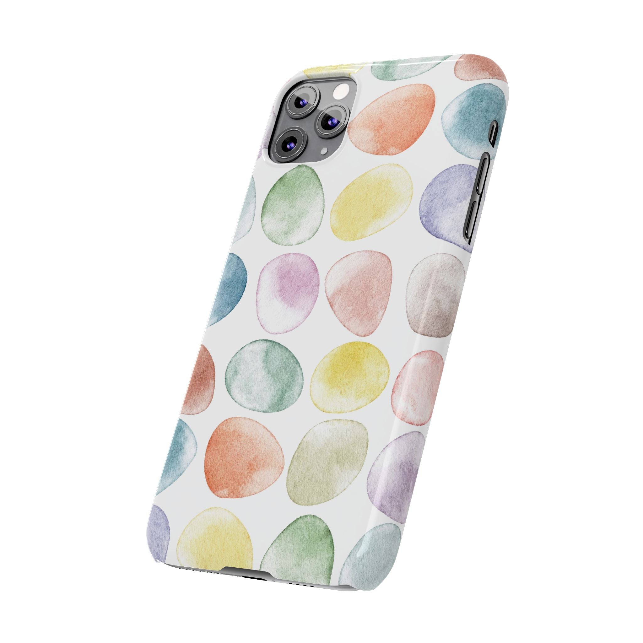 Colorful Watercolor Organic Circle Phone Cases