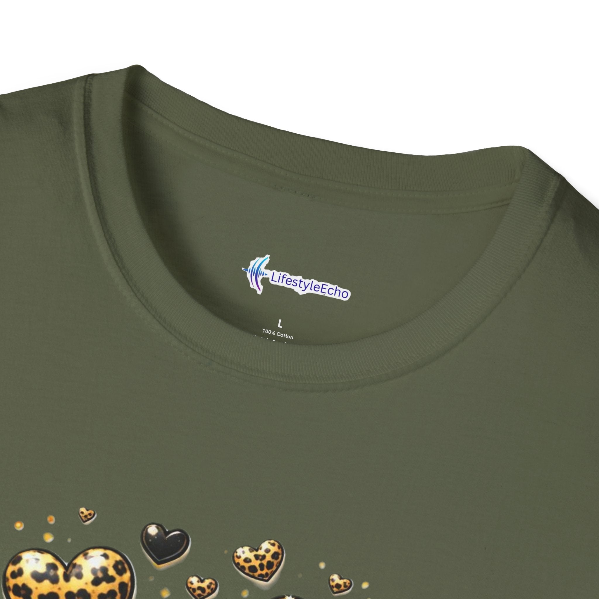 Love Surrounded by Gold Balloons T-Shirt