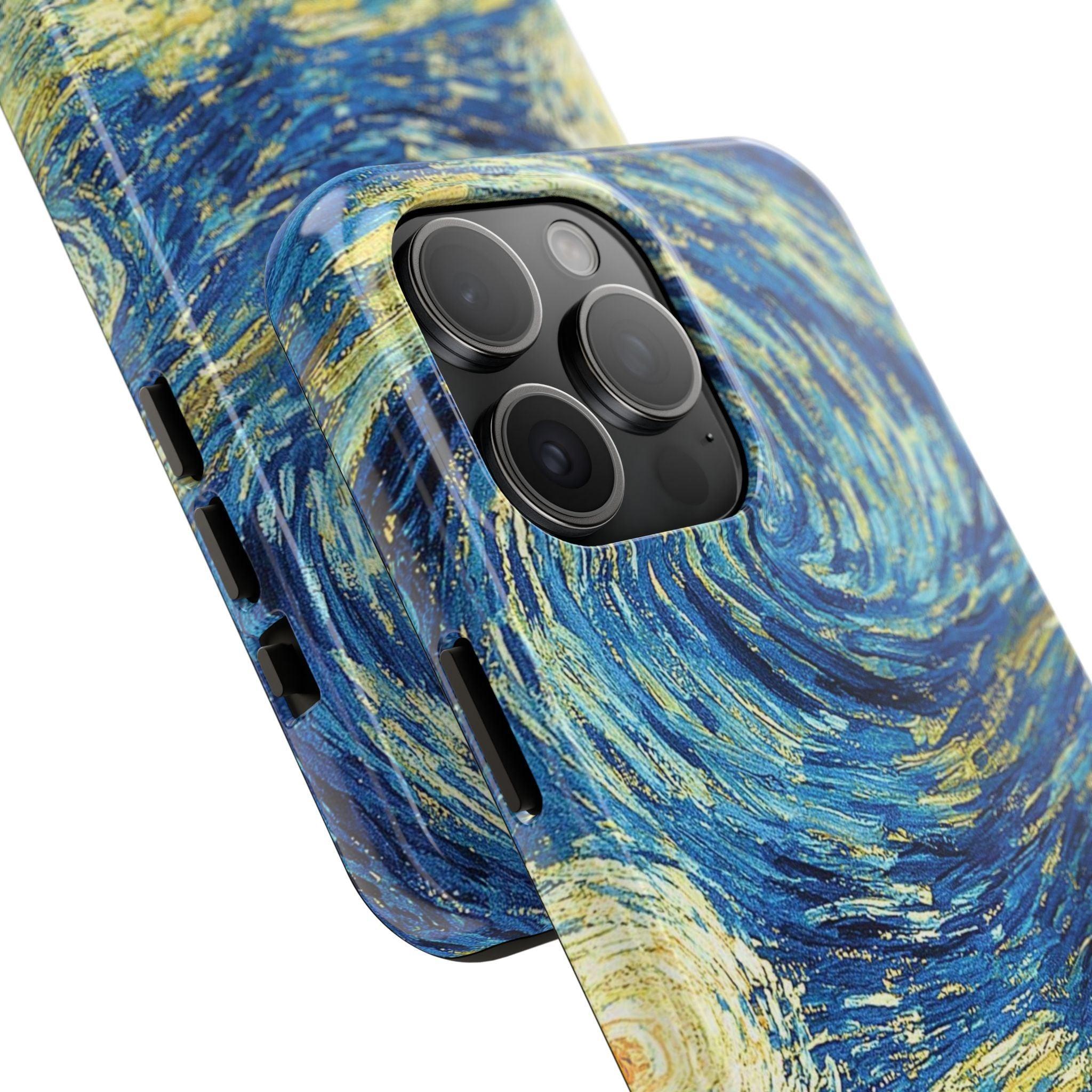 Blue And Yellow Theme Art Colors Tough Phone Cases