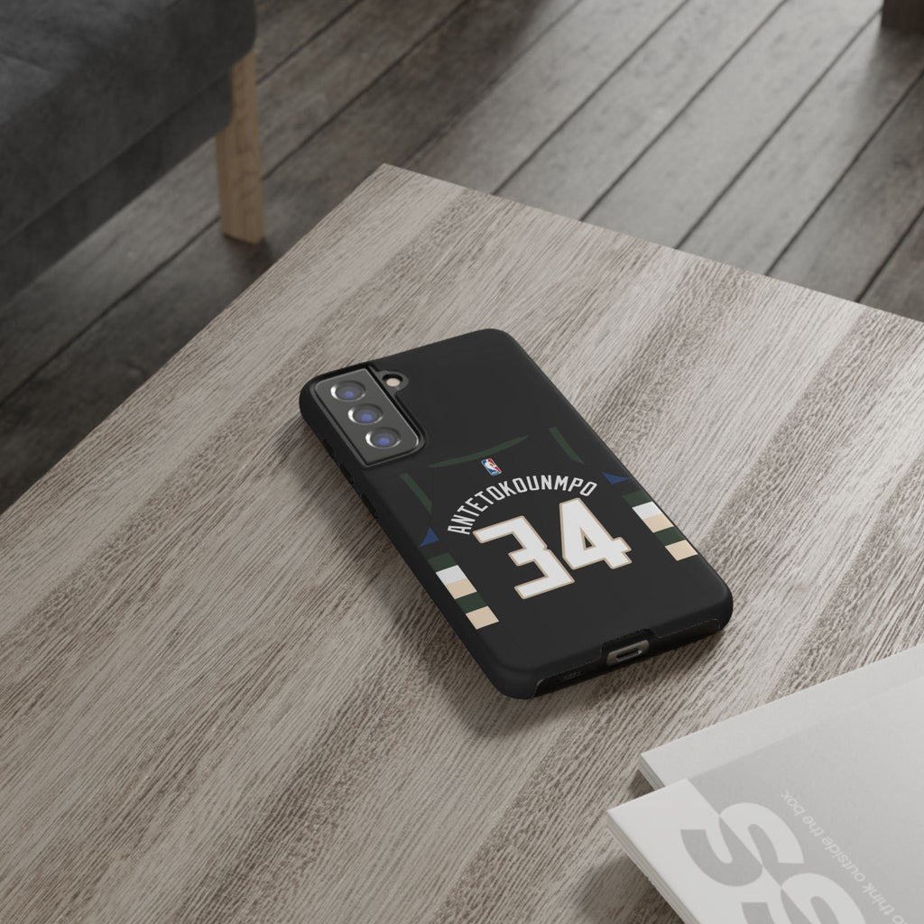 Giannis Antetokounmpo Force Drive Edition – Heavy-Duty ShockGuard Layers, Athletic Slim Fit | iPhone 8–16 Pro Max & Samsung S10–S25 Ultra Supported