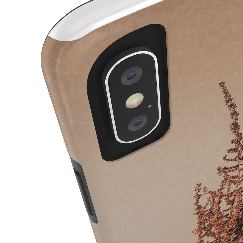 Brown Dry Leaf Tough Phone Cases