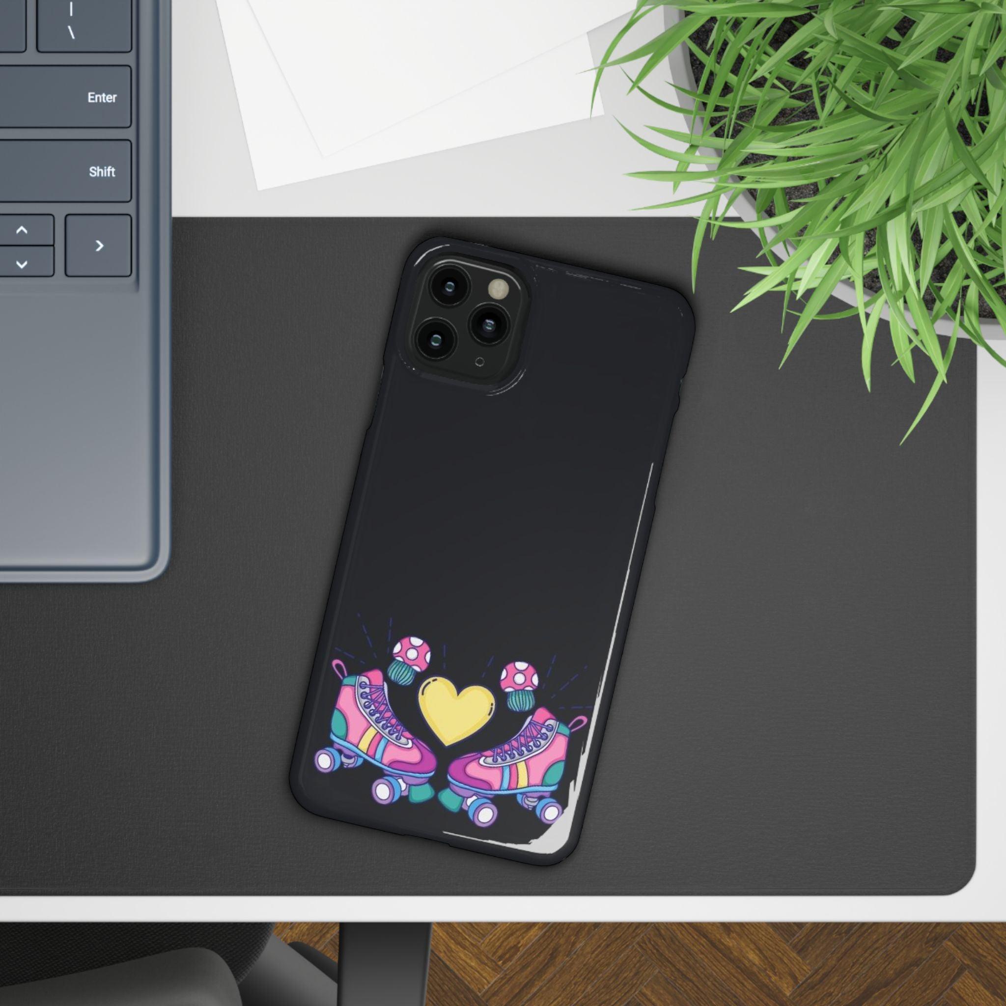 Skater's Heart Phone Case – Glide with Love Everywhere
