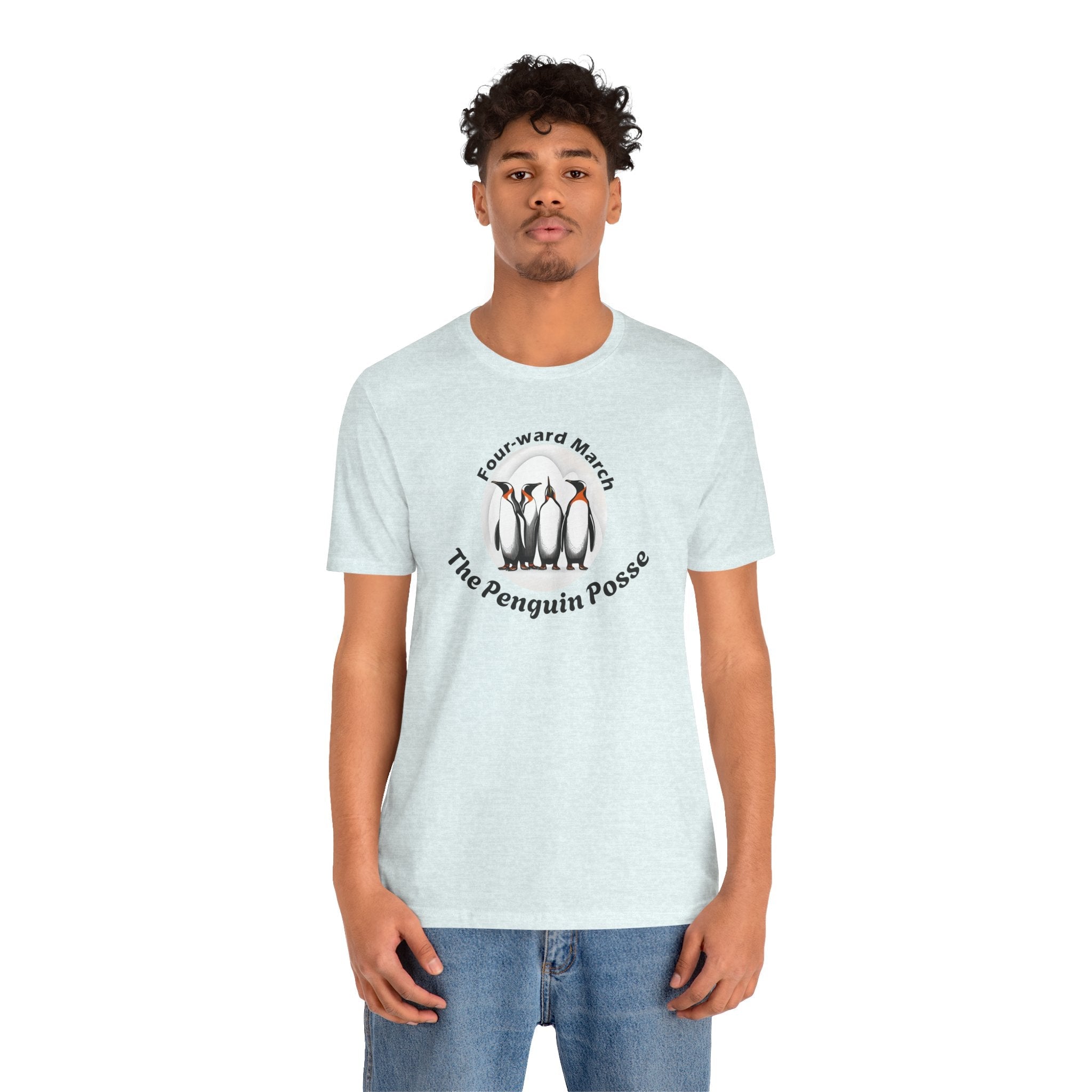 Penguins Unisex Jersey Short Sleeve Tee - Music Lovers - DipaliZ