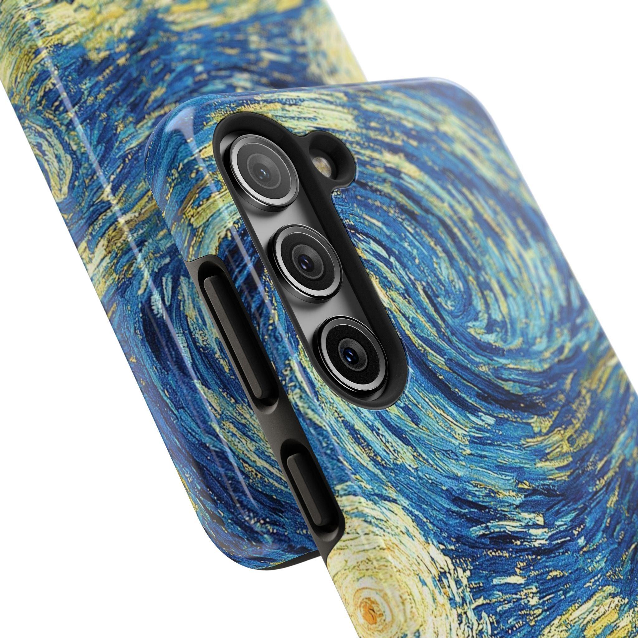 Blue And Yellow Theme Art Colors Tough Phone Cases