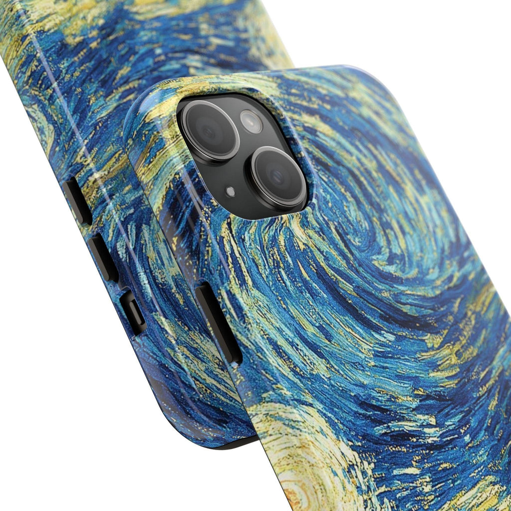 Blue And Yellow Theme Art Colors Tough Phone Cases