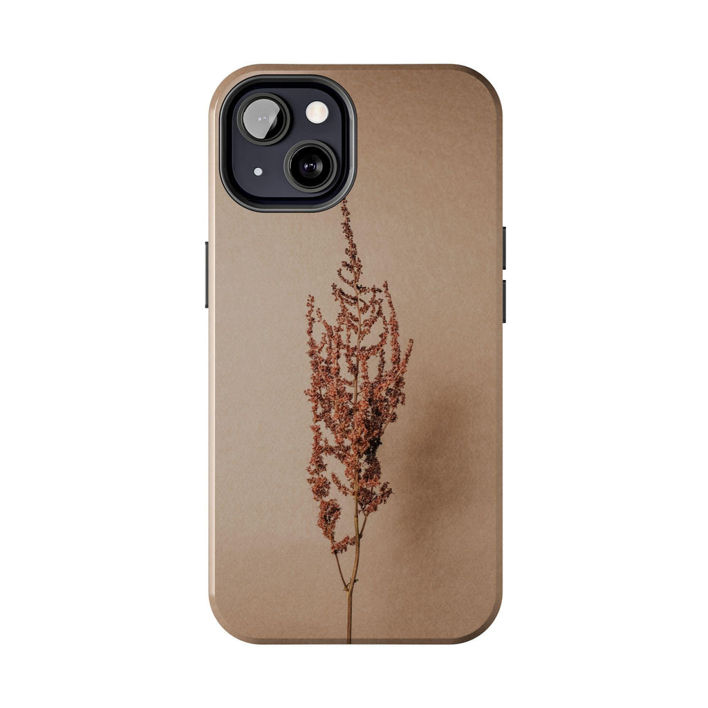 Brown Dry Leaf Tough Phone Cases