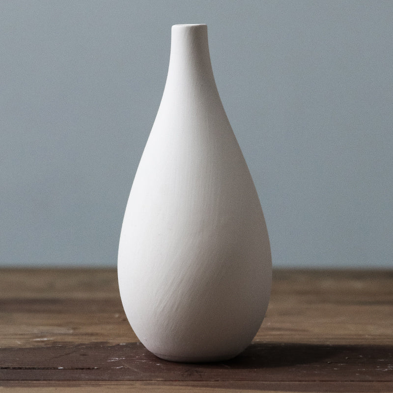 Ceramic Green Semi-Finished Products Vase Decorative Ornaments Parent-child Children Diy Graffiti Painting Coloring White Embryo White Tire