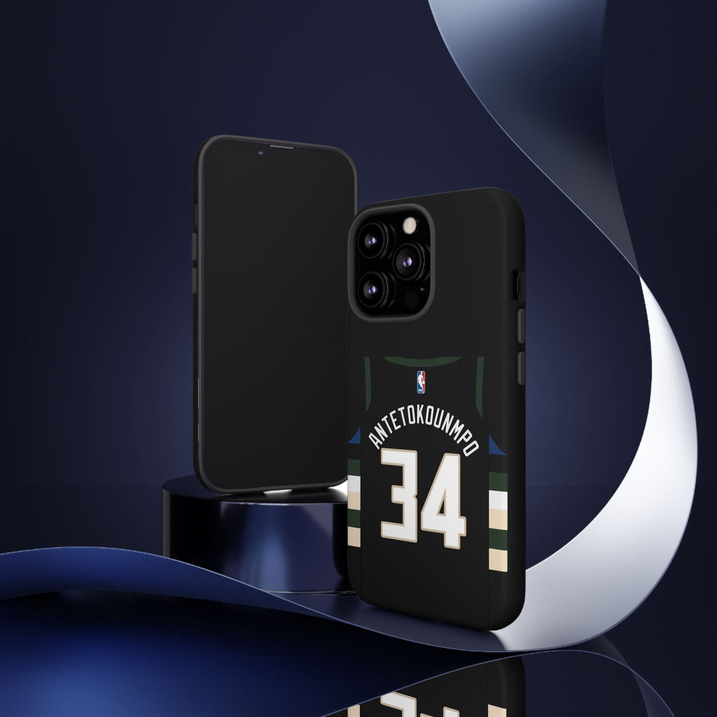 Giannis Antetokounmpo Force Drive Edition – Heavy-Duty ShockGuard Layers, Athletic Slim Fit | iPhone 8–16 Pro Max & Samsung S10–S25 Ultra Supported