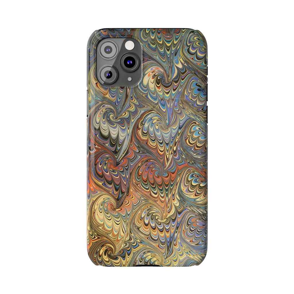 Golden Fall Colors Italian Traditional Marble Design