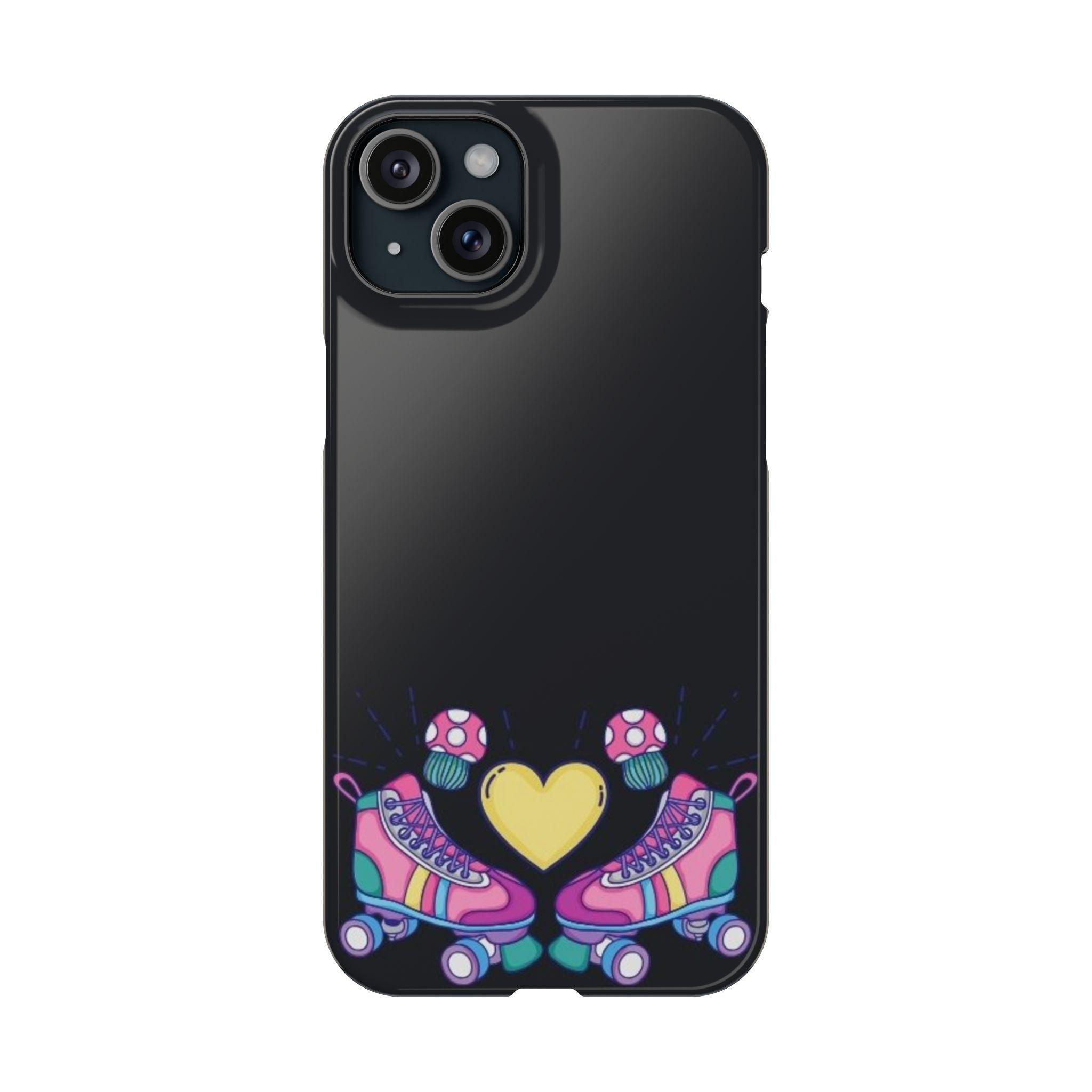 Skater's Heart Phone Case – Glide with Love Everywhere