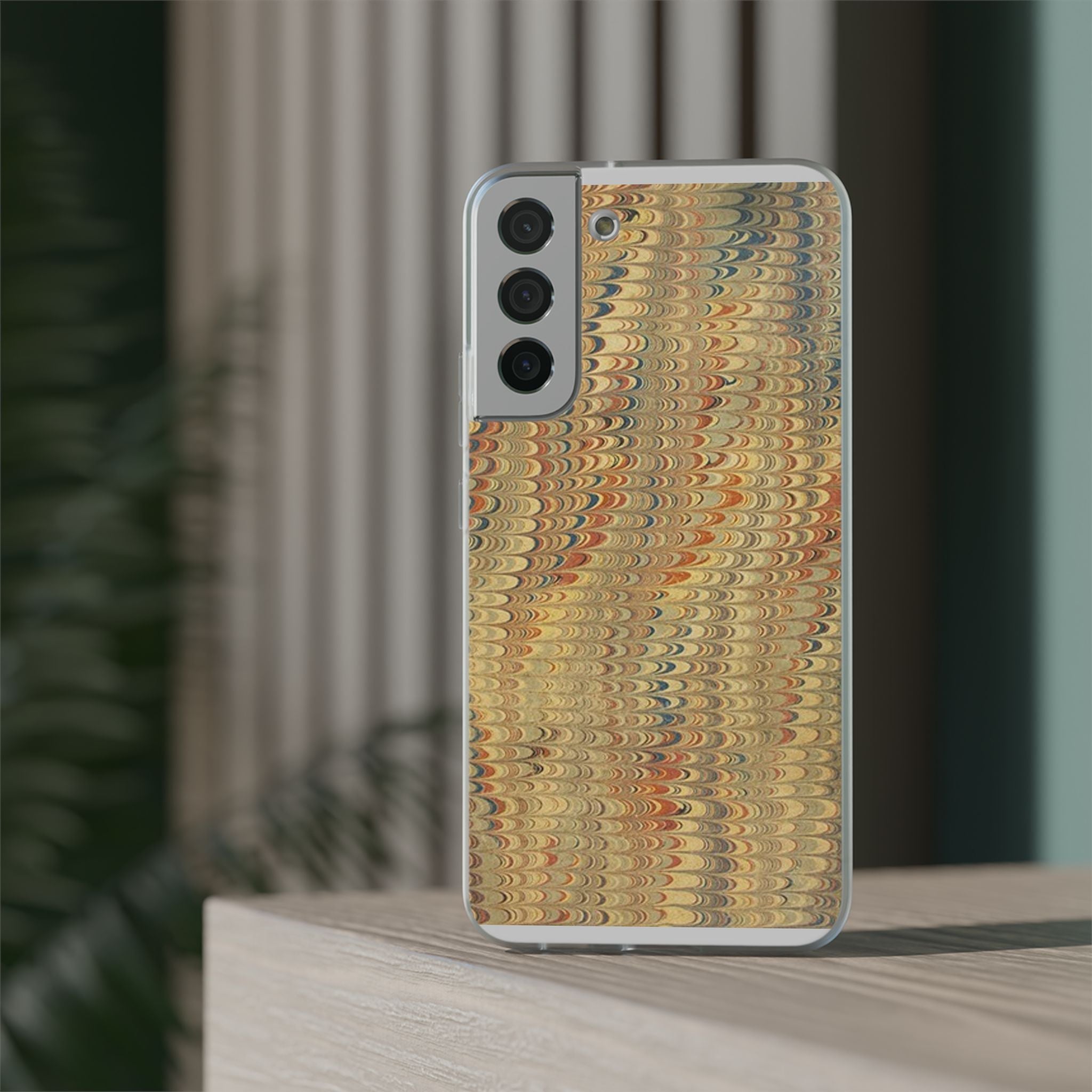 Golden Fall Neutrals Italian Marbled Design Stylish Phone Cases