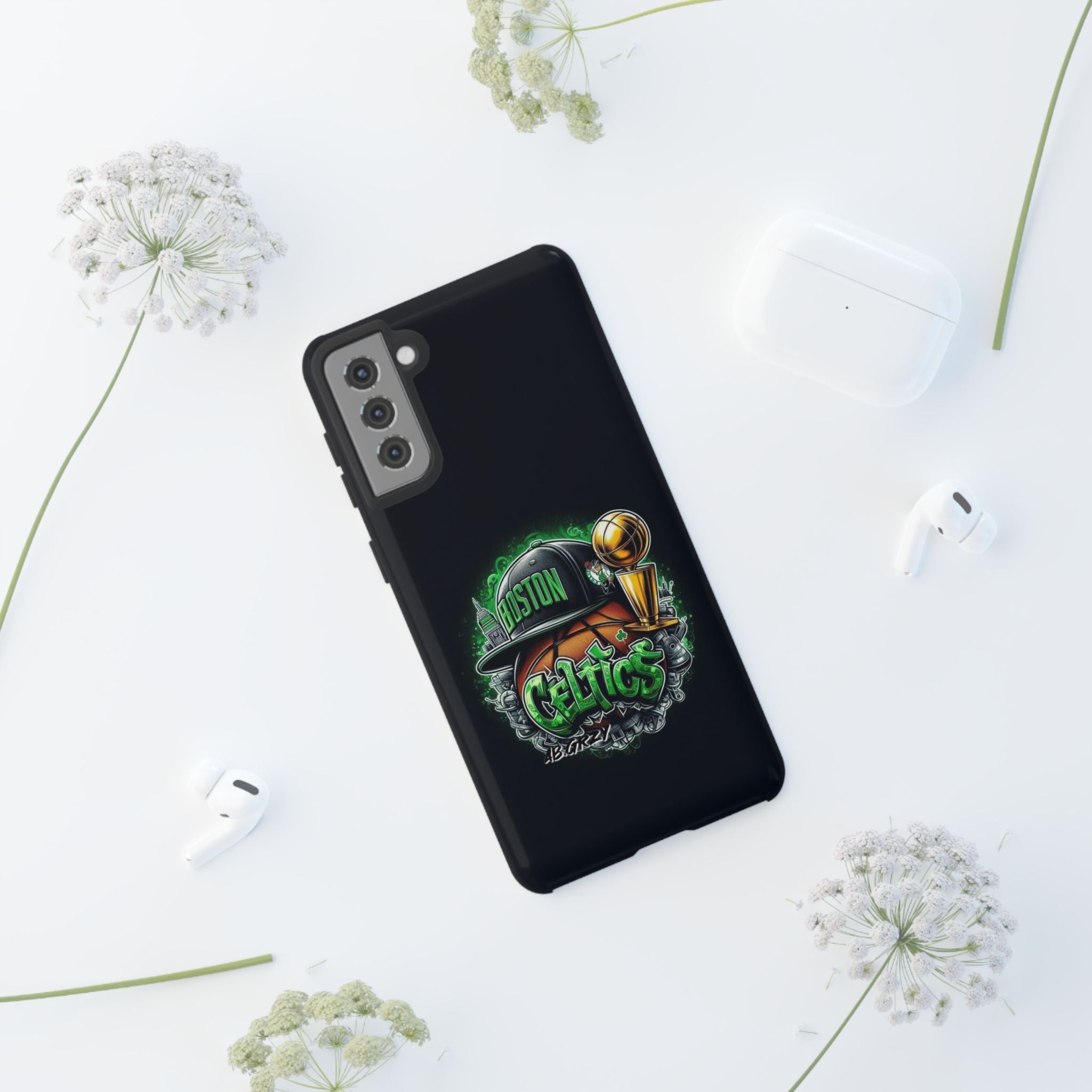 Jayson Tatum Celtics Core Edition – ToughShield Dual Layer Protection, Sleek Fit | iPhone 8–16 Pro Max & Samsung S10–S25 Ultra Compatible