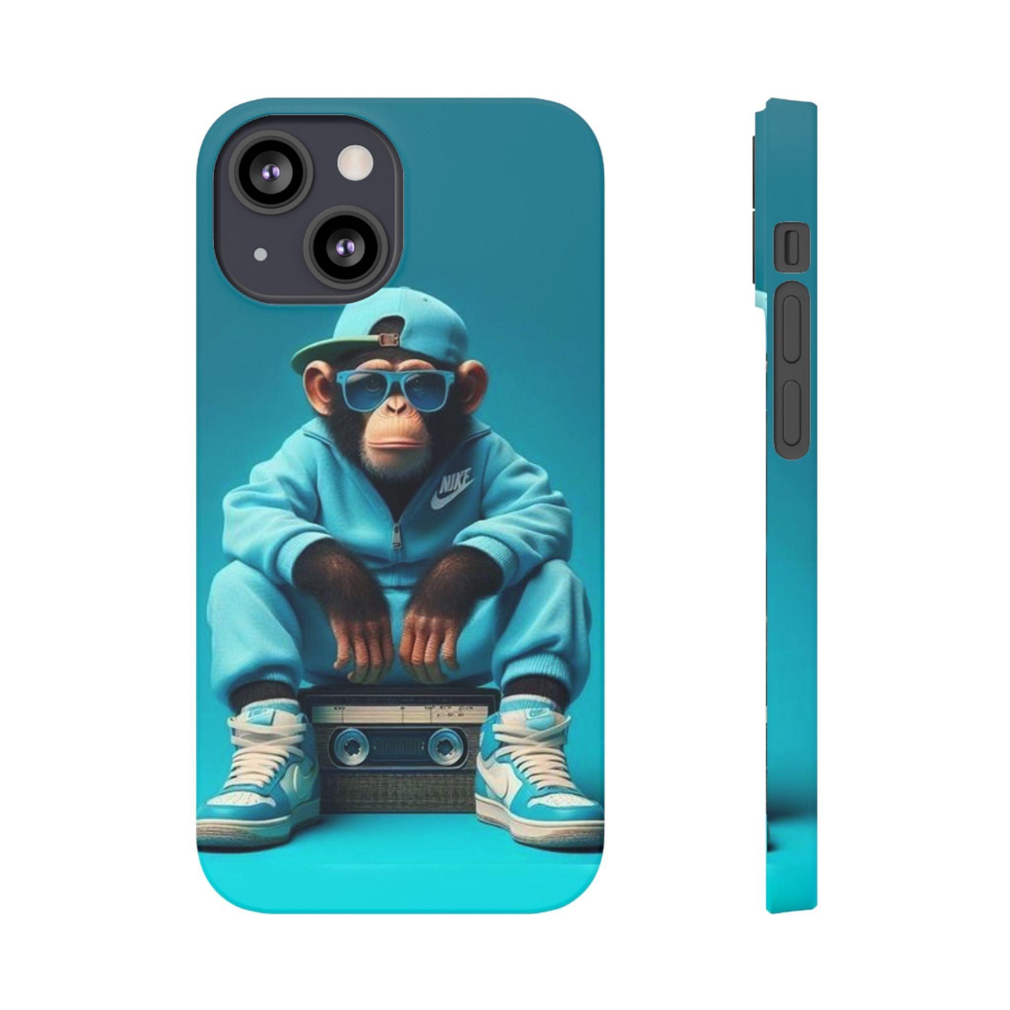 Monkey Madness Phone Case – Unleash the Fun with Cartoon Style!
