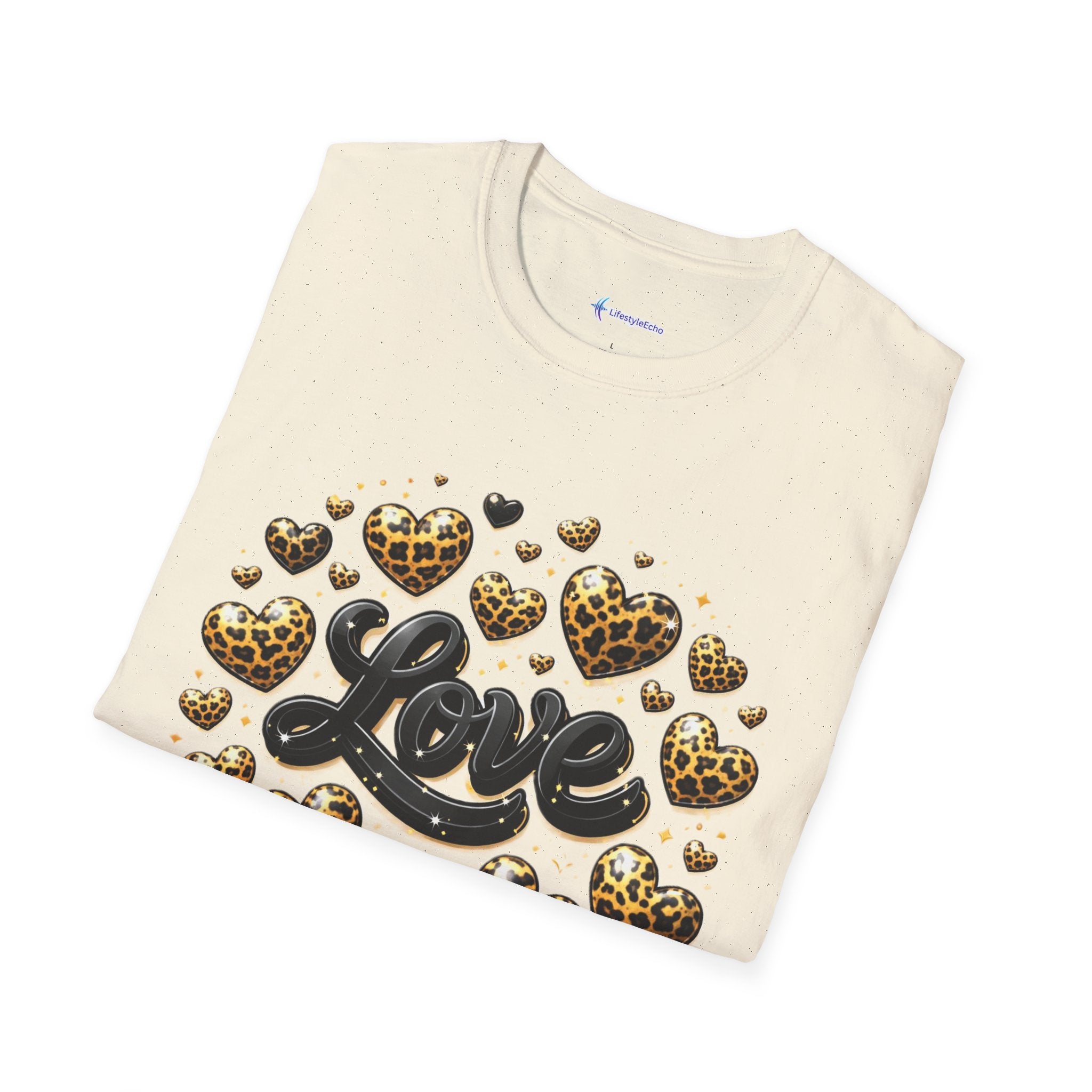 Love Surrounded by Gold Balloons T-Shirt