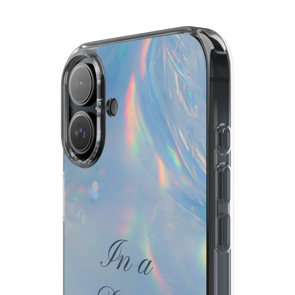 In a Dream Shinny Blue Clear Cases