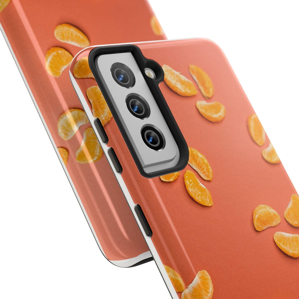 Peal Oranges printed Tough Phone Cases