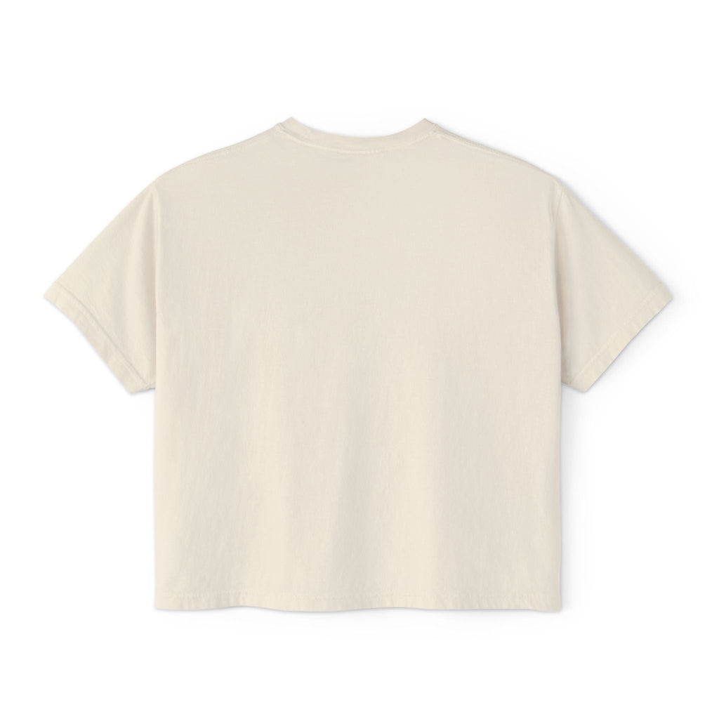 Orange Flower Boxy Tee - Casual Comfort Style - DipaliZ