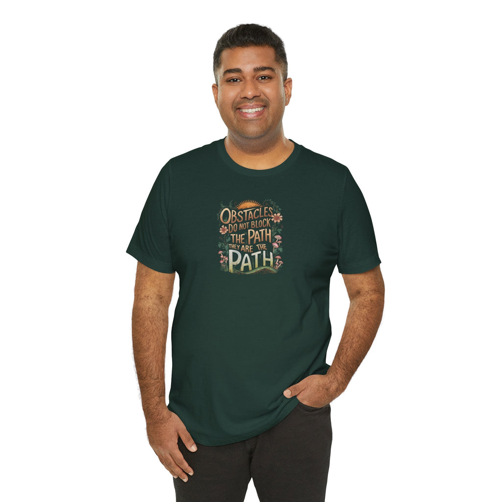 Unisex Jersey Short Sleeve Tee - Eye-Catching Print - DipaliZ
