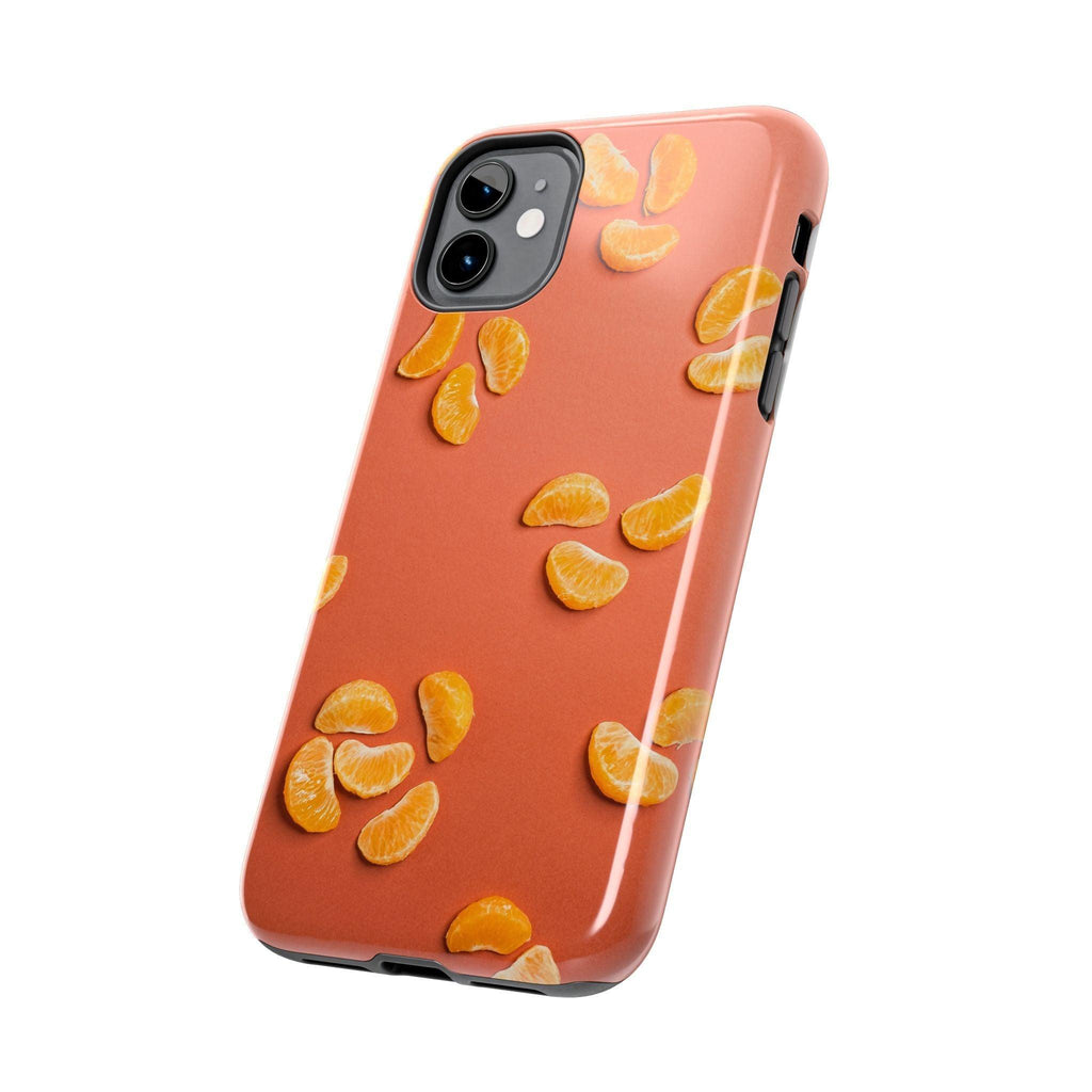 Peal Oranges printed Tough Phone Cases