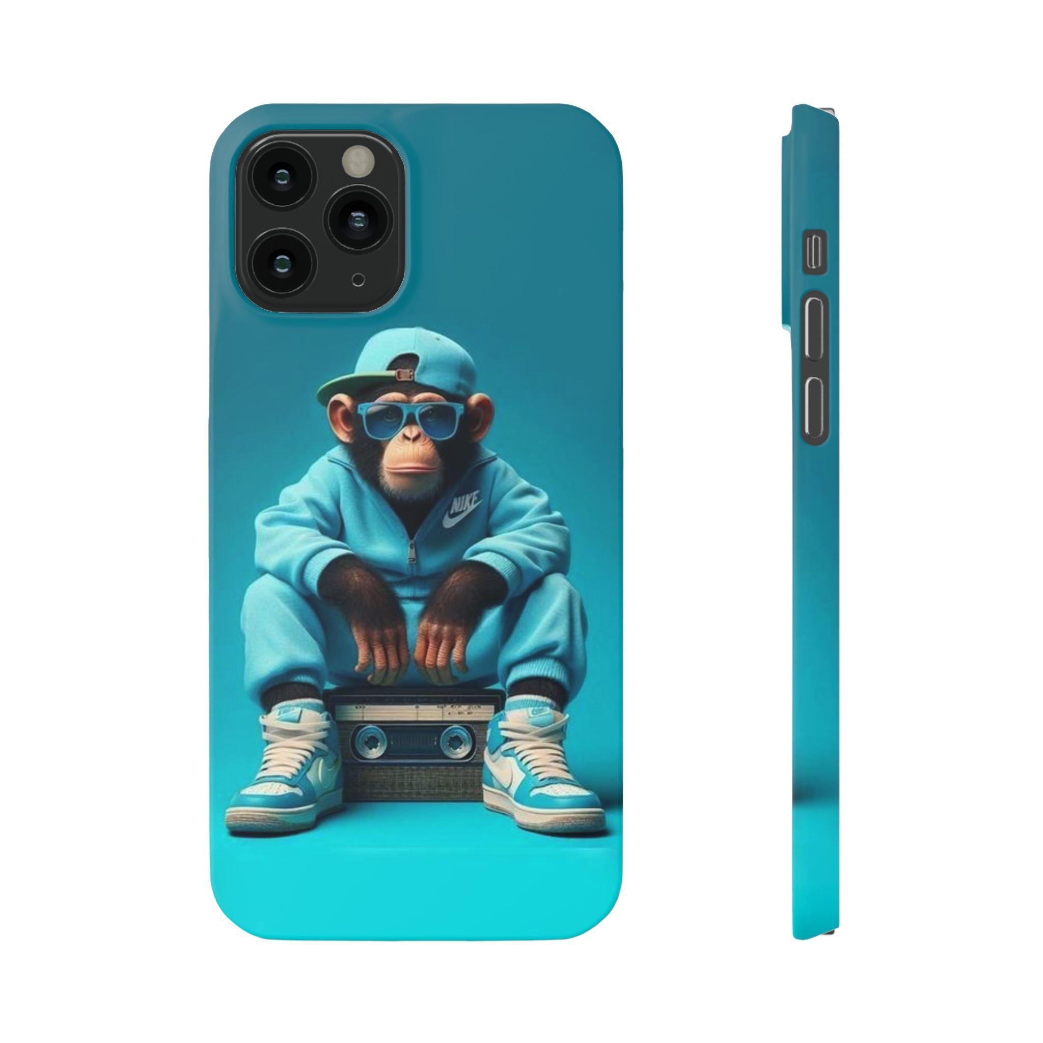 Monkey Madness Phone Case – Unleash the Fun with Cartoon Style!