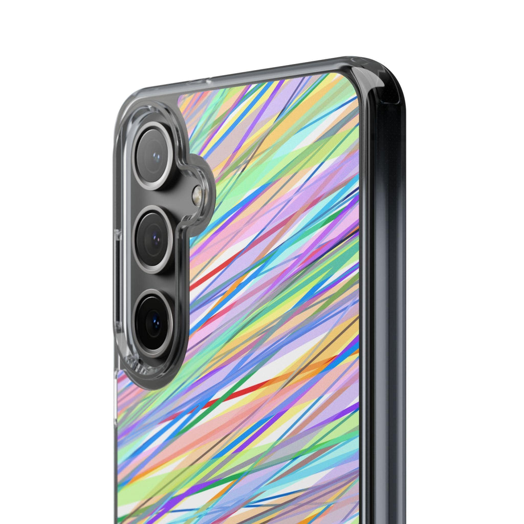 Threads Of Colors Clear Case