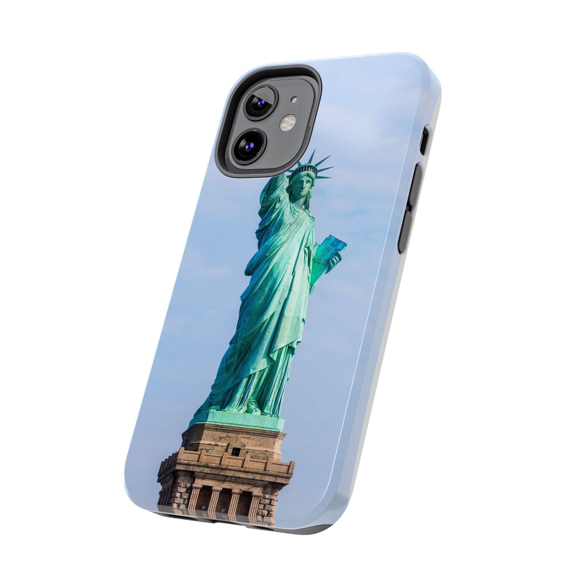 Statue of Liberty Printed Tough Phone Case - Iconic Freedom Design
