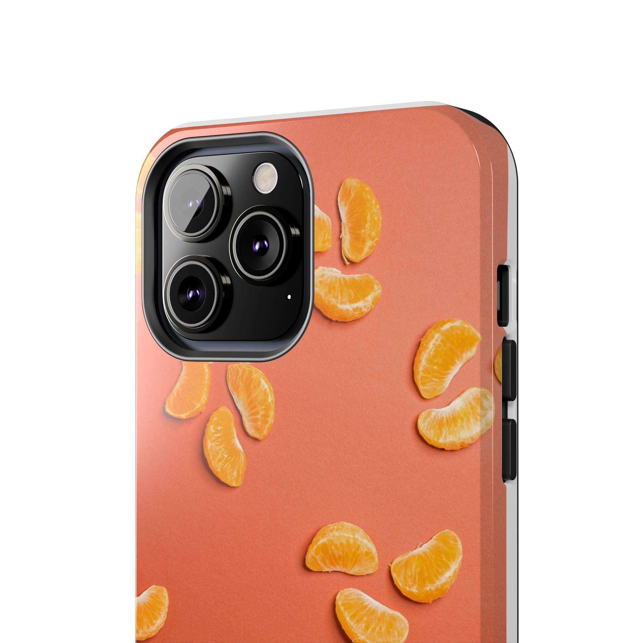 Peal Oranges printed Tough Phone Cases