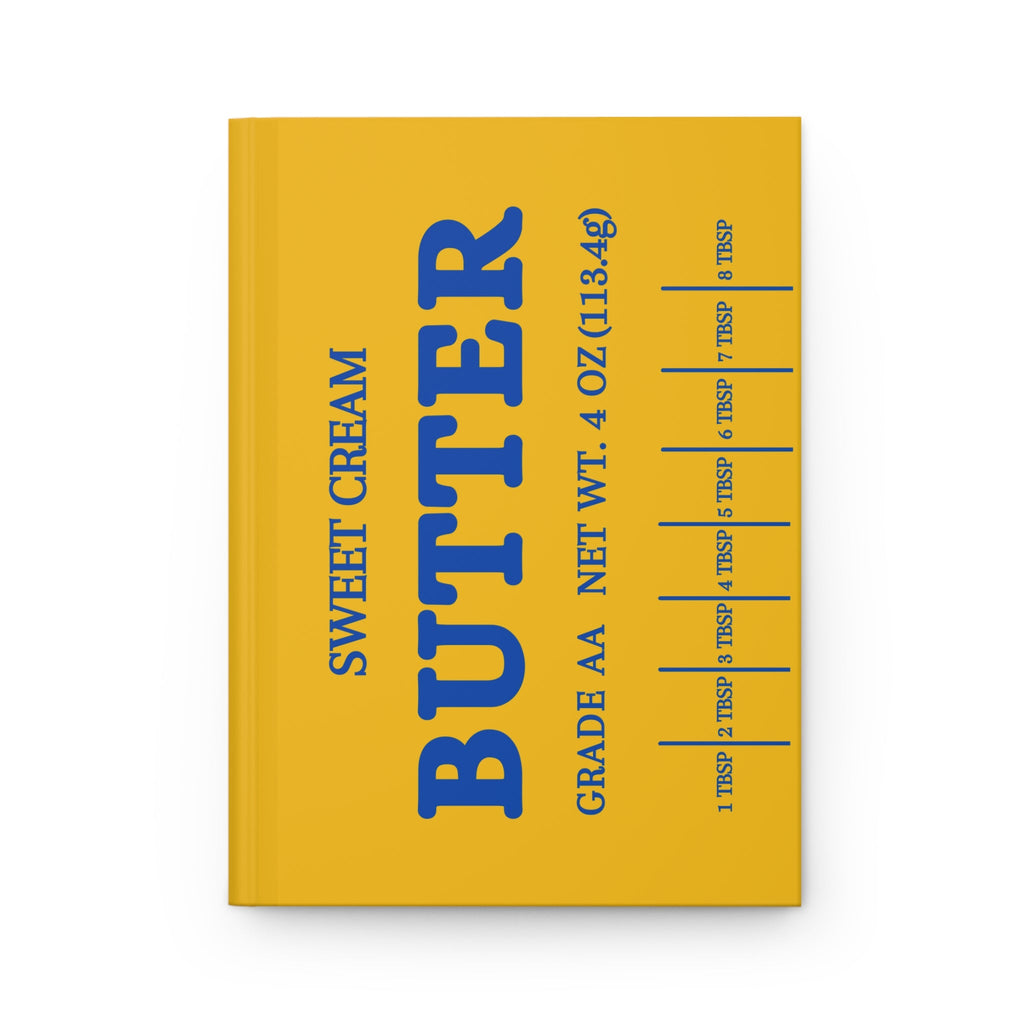 Sweet Cream Butter Yellow, Artistic Notebook, Writing Diary, Lined - Unique Gift